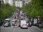  succession de feux, avenue des Gobelins